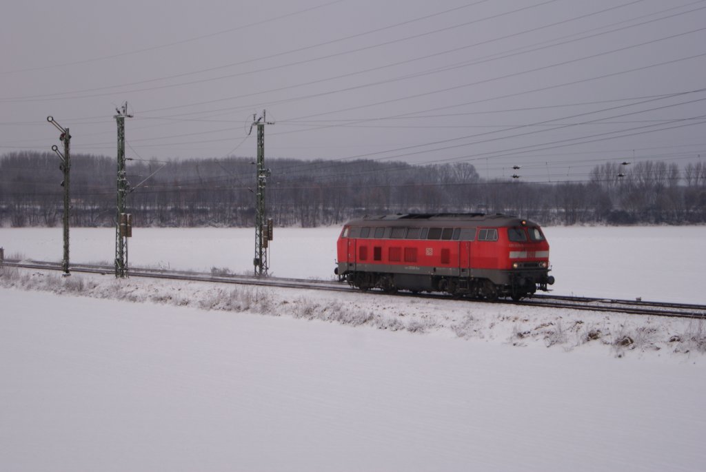 225 029-8 als Lz in Neuss-Weienberg am 18.12.2010