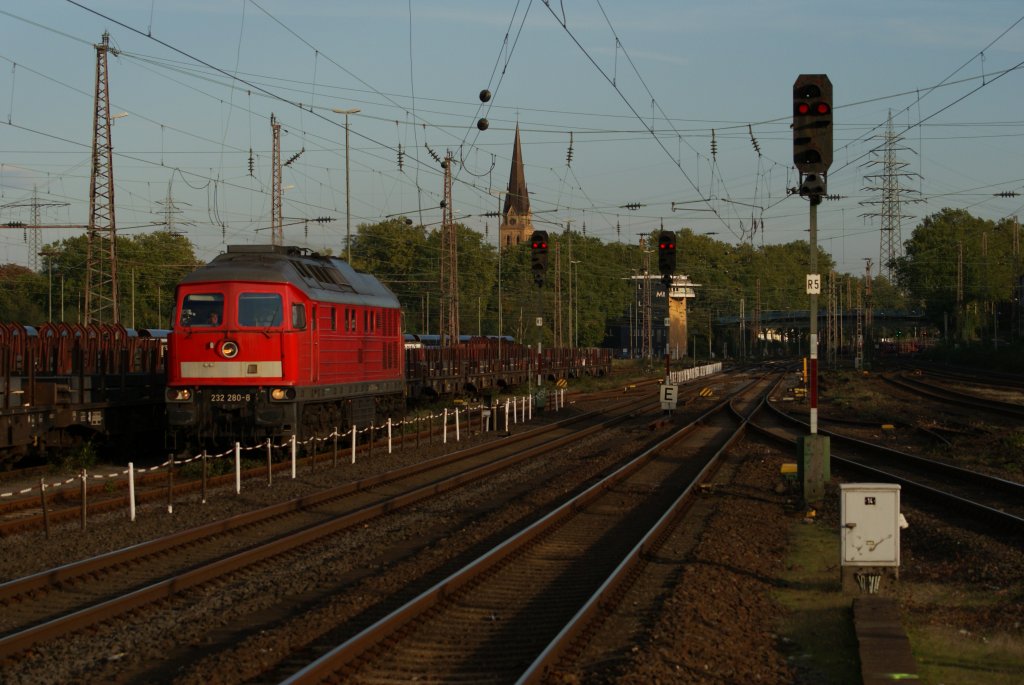232 280-8 als Lz in Mlheim Styrum am 03.10.2010