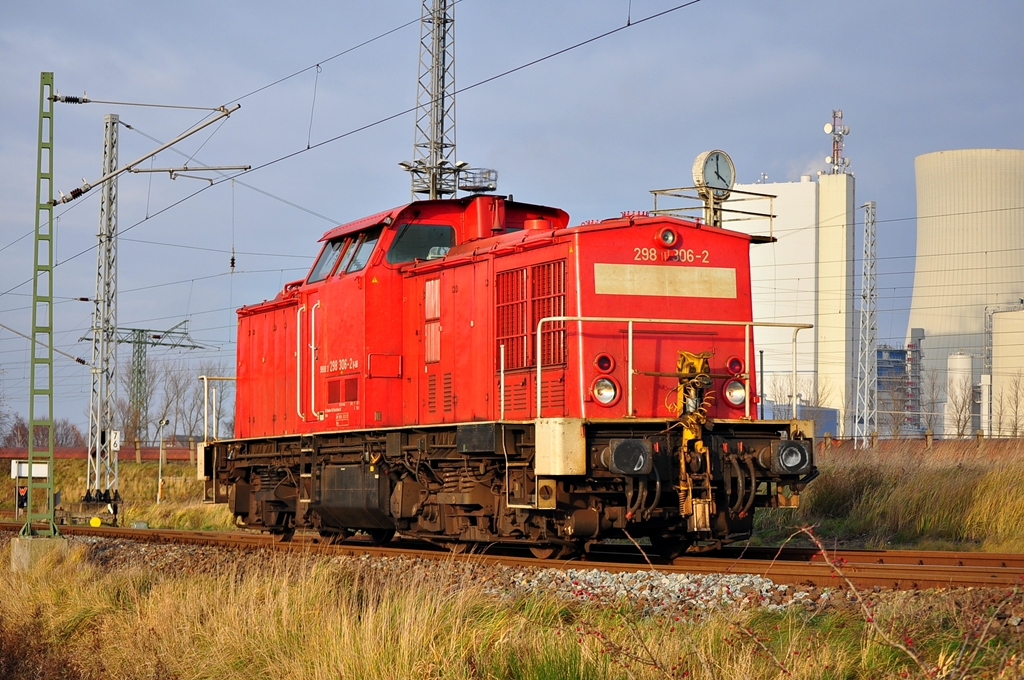 298 306 in Rostock-Seehafen am 11.12.2011.