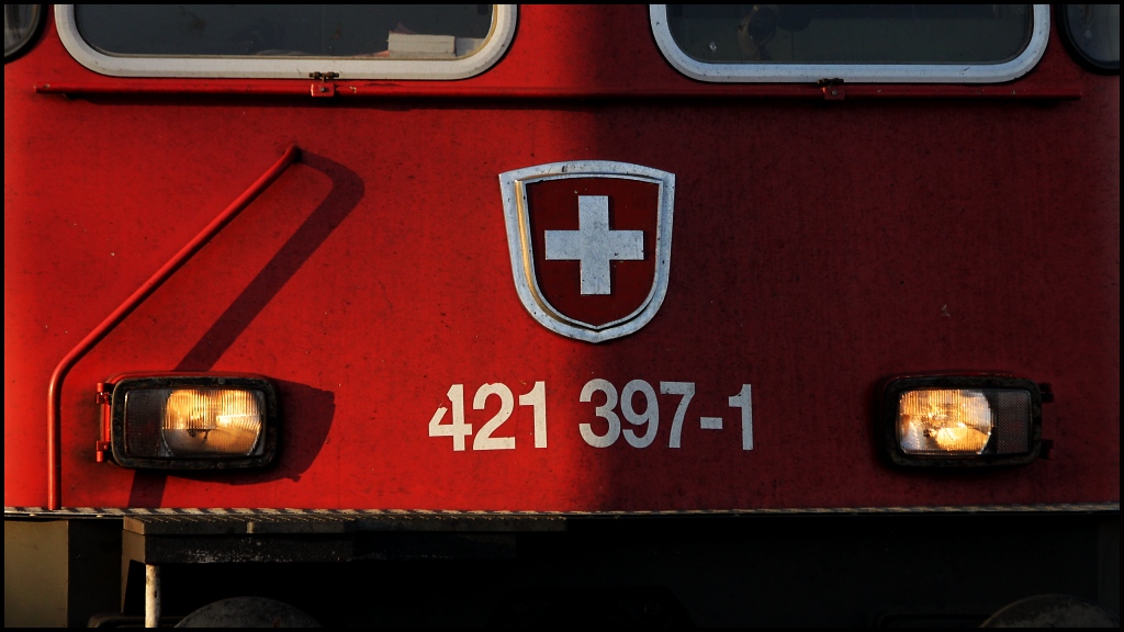 Am 04.11.2011 kam die 421 397 durch Hamburg Harburg geschlichen...ich nutzte dies fr ein Detailfoto.