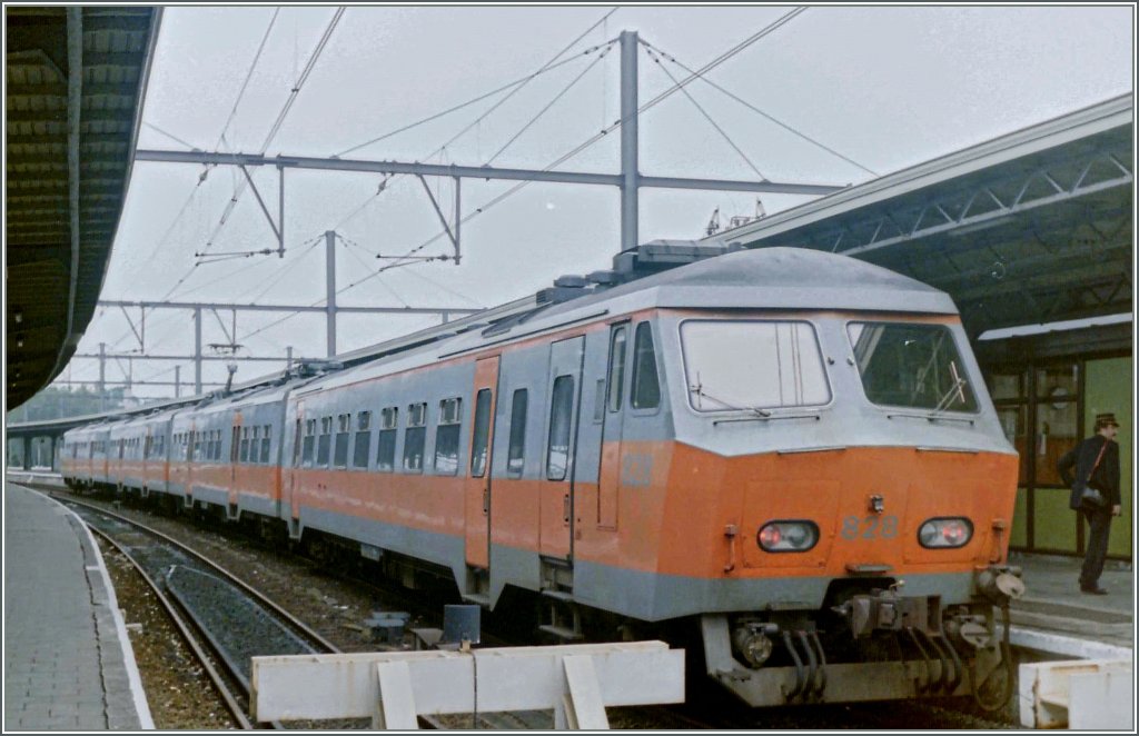 AM 75 in Oostende. 
(Sommer 1985/Gescanntes Negativ)