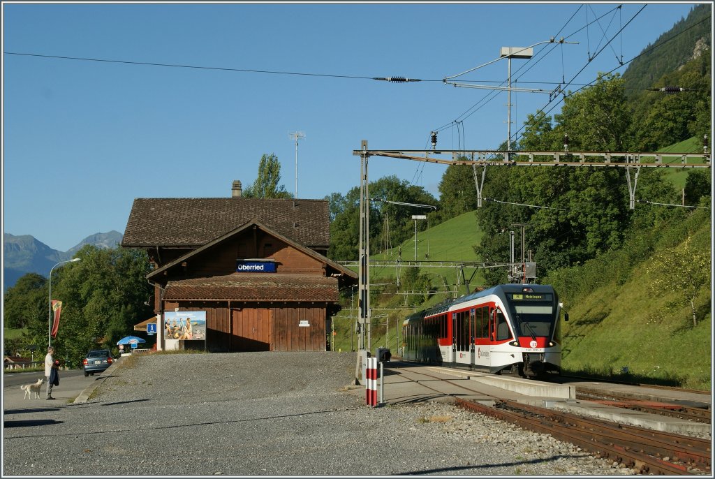 Ein  Spatz  beim Halt in Oberried.
27. Aug. 2012 