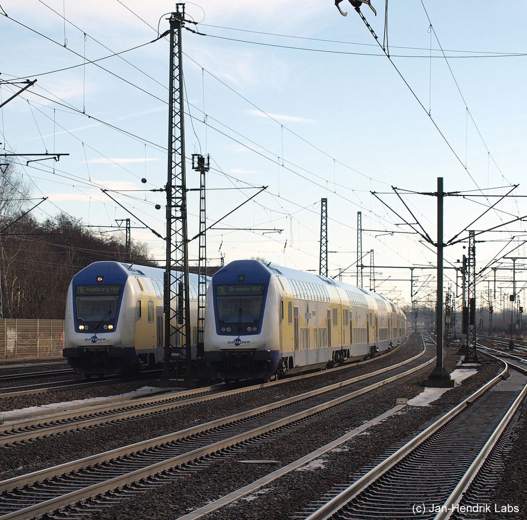 Bremen Hbf Nach Hamburg Hbf / Eine MarriedPairGarnitur