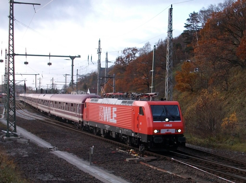 Mller`s Saufzug Kln-Binz am 05.November 2010 beim Verlassen von Lietzow.