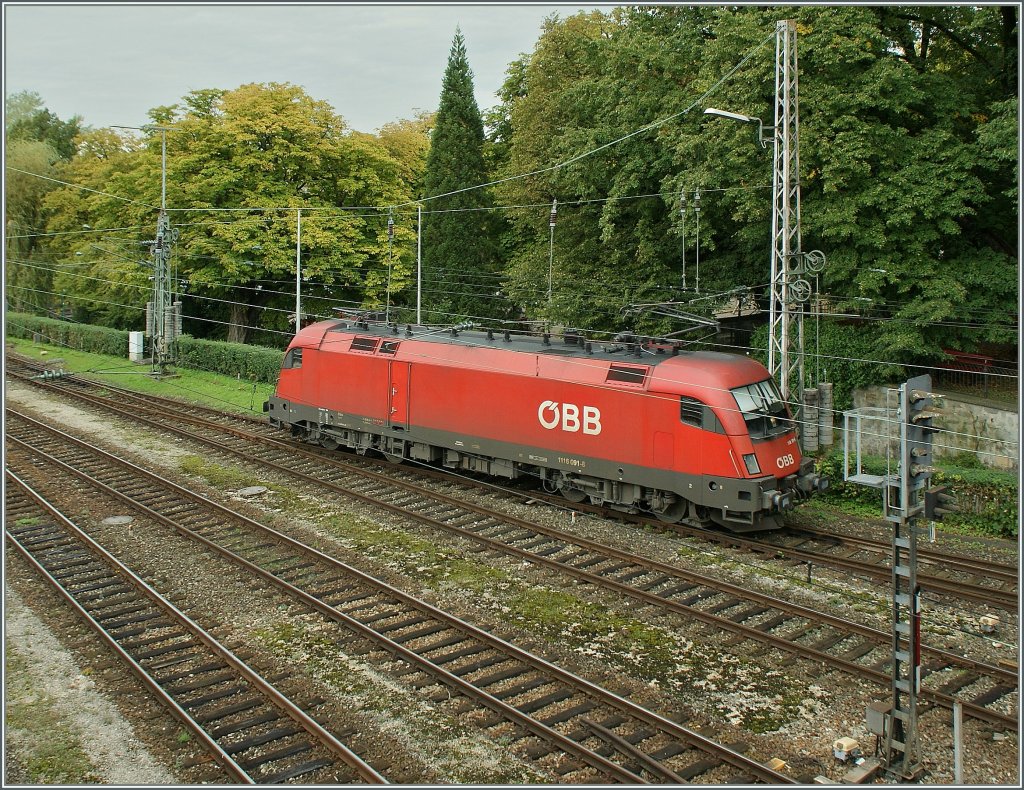 BB 1116 091-8 in Lindau.
