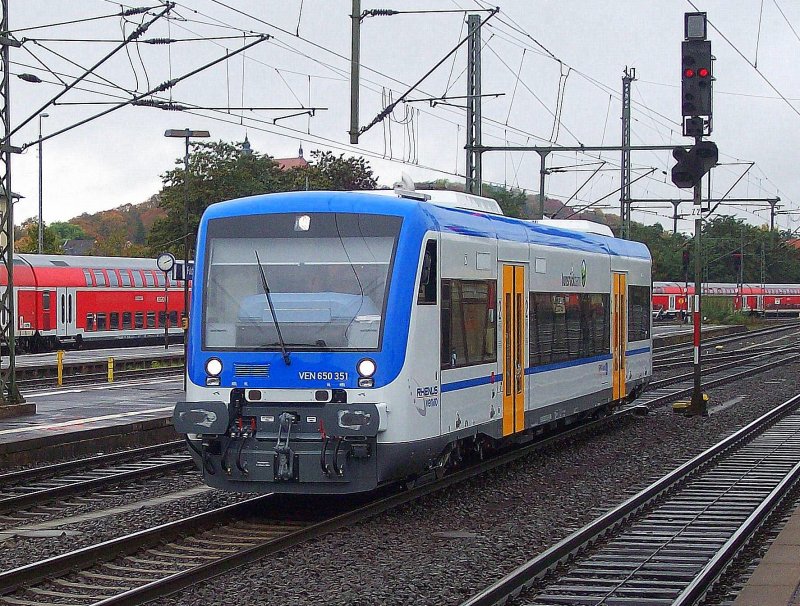 Regioshuttle fr die Hunsrckbahn am 10.10.09 in Fulda