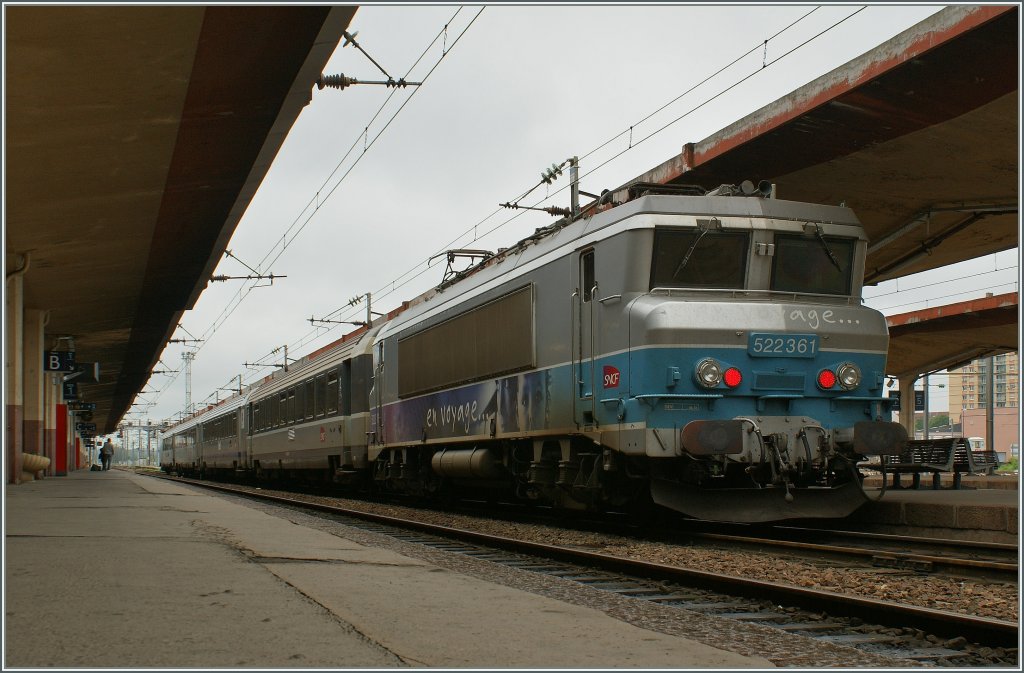 SNCF BB 22 361 in Belfort. 
22.05.2012