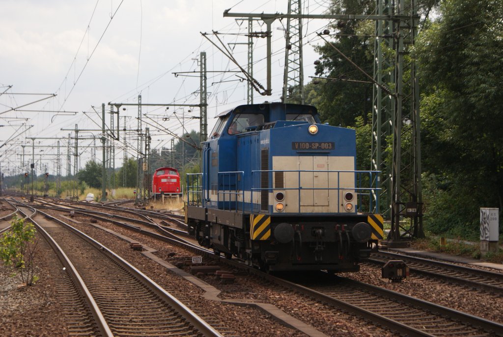 V100-SP-003 als Lz in Hamburg-Harburg am 01.08.2010