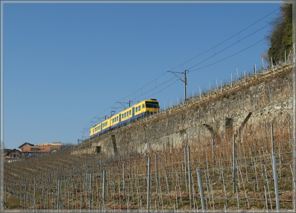 Zwischen Himmel und Erde: der Train des Vignes. 
24.01.2011