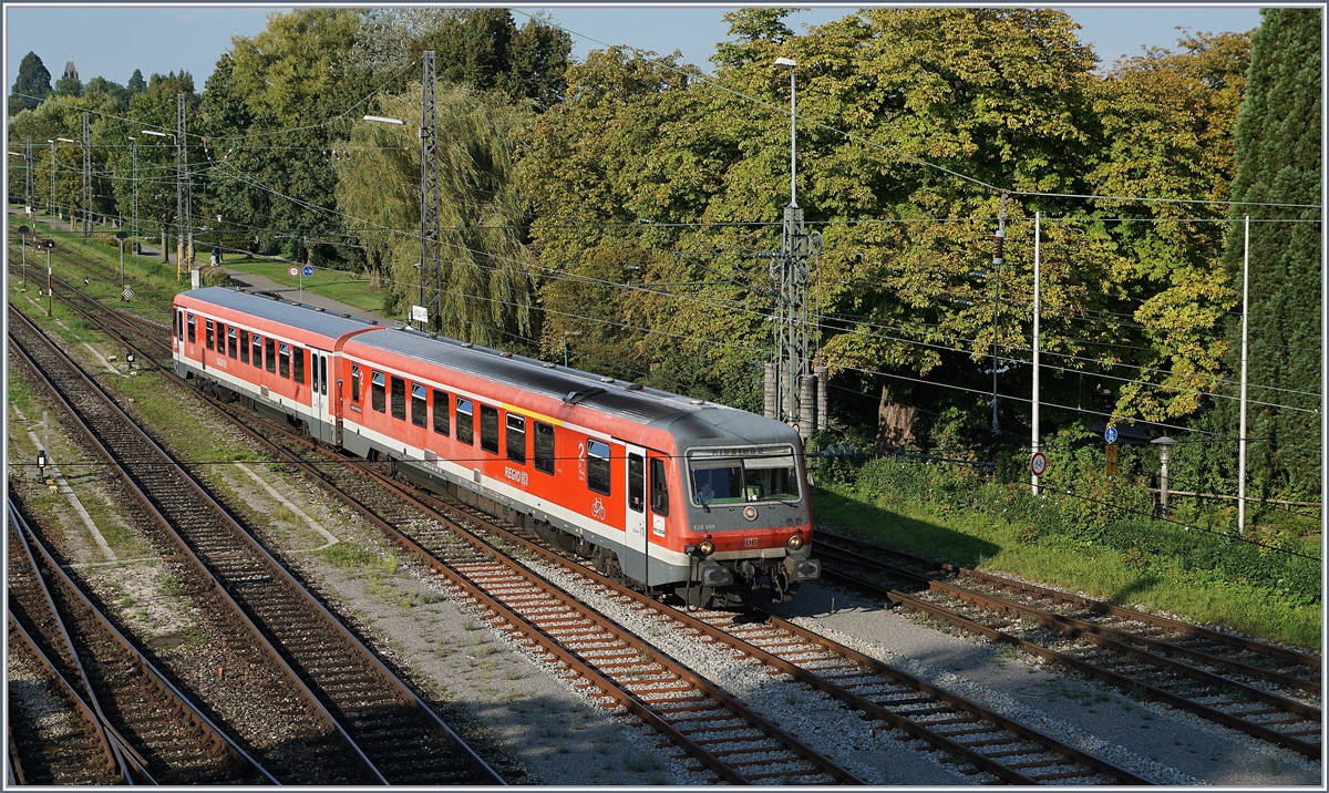 Der 629 006 erreicht Lindau.
9. Sept. 2016