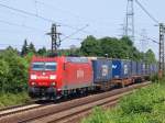 Bilder des Tages/81541/mit-einem-gueterzug-durchfuhr-185-177-3 Mit einem Gterzug durchfuhr 185 177-3 Hannover-Ahlten am 10.7. Laut einschtzungen von Marc sollte dieser Zug nach Padborg (DK) gehen.