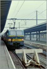 SNCB NMBS 2705 in Oostende. 
(Sommer 1985/Gescanntes Negativ)