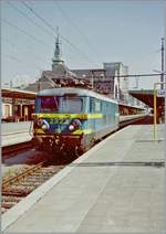 Die SNCB E-Lok 2323 in Luxembourg.

Analogbild vom 13. Mai 1998