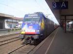 BR 101 101 101-4 mit IC nach Frankfurt S�d im Bahnhof Fulda am 17.05.09 
