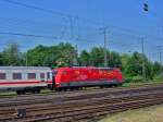 BR 101 101 047 9 mit IC bei der Durchfahrt von KO-L�tzel am 23.05.2009
 