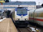 ME 146-14 'Sarstedt' stand abfahrbereit am 10.3. in Hamburg-Altona mit dem MEtronom nach Uelzen.