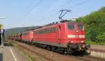 BR 151 151 098 und Schwester am 26.07.06 in Spich (Mosel)