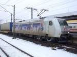 BR 185 185 540 'Kassel Huskies' am 06.02.10 in Fulda