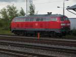 218 374 am 25.Juli 2009 am G�terboden von Stralsund.  ...