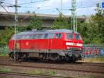 218 315-0 schaute beim ...  Alexander Kluge 15.08.2010