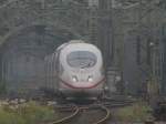 BR 403 403 025 am 08.08.09 auf der Hohenzollernbr�cke in K�ln. (fotografiert vom K�ln Deutzer Bahnhof aus)