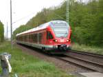 BR 426.1 bis 429 (Flirt) Flirt 429,als RE 33216 Sassnitz-Rostock,am 06.Mai 2009,bei Teschenhagen.