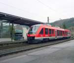 BR 648 648 704 in Betzdorf als RB 95 nach Au(Sieg)