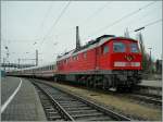 Schon vor der zeitweiligen Bespanung des IC 119/118 Innsbruck -Münster mit der 103 bot der Zug interessantes: die DB 346-5 hat in Lindau den IC zur Weiterfahrt nach Ulm übernommen.