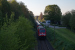 Ein Besuch an der KBS 948 Wasserburg (Inn) - Grafing Bahnhof am 07.05.16 begann mit einem Sonderzug von Passau über Grafing Bahnhof nach München Hbf, gezogen von 245 009-6, welcher in Edling fotografiert wurde.