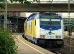 246 003-8 stand mit dem Metronom nach Hamburg Hbf wegen der 421 393-0 auf Gleis 5 am 21.5.11.