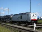 br-285-traxx-f140-de/57201/die-diesellok-285-108-7-der-itl Die Diesellok 285 108-7 der ITL im Hafengebiet von Cuxhaven aufgenommen am 03.08.09.