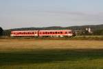 BR 0628/216774/bei-nabburg-wurde-628-416-0-auf Bei Nabburg wurde 628 416-0 auf seiner Fahrt Richtung Weiden am 23.08.12 fotografisch festgehalten.