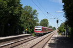 628 434-3 konnte zusammen mit 628 649-6 am Nachmittag des 10.07.16 auf seinem Weg von Mühldorf nach München Hbf in Poing auf´s Bild gebracht werden.