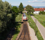 Am frühen Abend des 26.05.17 wurde 628 593-6 auf seinem Weg von Bogen über Straubing nach Neufahrn (Niederbay) in der Ortschaft Ittling fotografiert.