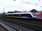 Ein 648 der NordWestBahn steht am 21.02.2010 im Bahnhof Herne.