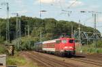 br-6110-e10/154218/110-427-2-rollte-mit-dem-dz 110 427-2 rollte mit dem DZ 13409 AutoSlaap Trein durch Kln West in Richtung Bonn am 15.7.11.