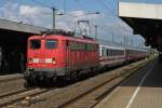 115 205 vorne und 115 383 hinten bespannten den ICE Ersatzzug von Hamm nach Bonn.