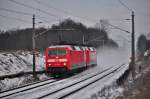 br-61202-regio-umbau/244256/zurck-nach-aachen-geht-es-am Zurck nach Aachen geht es am 13.01.2013 fr die 120 208 und 120 207.In Sildemow wurden die beiden Loks am frhen Morgen geknipst.