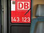 br-6143-ex-dr-243/155507/die-fraenkische-143-123-lief-kalt Die frnkische 143 123 lief kalt am Zugschluss mit. 23.7.11 RB nach Eisenach