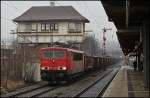 Am trben 18.02.12 hatte die 155 181 die Aufgabe eine Gterzug von Hagen Vorhalle nach Kreuztal Gbf zu fahren.