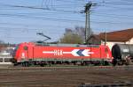 185 631 der HGK mit Kesselwagenzug am 22.03.12 in Fulda