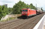 185 171-8 mit Gterzug bei der Durchfahrt von SIegburg/Bonn am 04.07.2013
