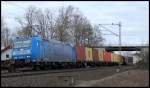 br-6185-traxx-f140-ac1-ac2/409954/185-511-von-metrans-mit-containerzug 185 511 von Metrans mit Containerzug am 26.02.15 bei Kerzell