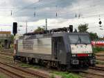 ES 64 F4-150 stand am 23.7.11 in Halle (Saale)abgestellt. In der Zeit war sie an DB Regio vermietet.