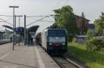 br-6189-es-64-f4-/429108/es-64-f4---840-189 ES 64 F4 - 840 (189 840-2) MRCE Dispolok GmbH für METRANS Rail s.r.o. mit dem Nostalgiezugreisen.de Sonderzug zur Meyer-Werft von Halle(Saale)Hbf nach Papenburg (Ems) in Salzwedel. Für den Sonderzug war eigentlich die Dampflok 03 1010 vorgesehen. Aufgrund technischer Probleme an der Lok, war die ES 64 F4 - 840 die Zuglok gewesen. 16.05.2015 