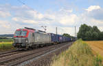 PKP Cargo 193 511 mit einem Contsinerzug am 28.07.18 in Kerzell
