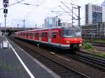 Ein DB 420 ist am 20.06.2008 im sdlichen Bereich des Dsseldorfer Hauptbahnhofs unterwegs.