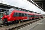 442 222 am 28.07.11 in Rostock Hbf Der Triebzge der S-Bahn Nrnberg Hat im grossraum Rostock testfahrten gemacht