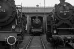 Nicht jede Lok findet einen Platz in der ersten Reihe im Sdwestflischen Eisenbahnmuseum...57 3088 am 18.09.10 im Siegener Lokschuppen.