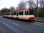 Ein Stadtbahnwagen B der Dortmunder Stadtwerke ist am 19.